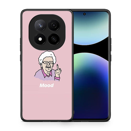 Θήκη Xiaomi Redmi Note 14 Pro Plus 5G Mood PopArt από τη Smartfits με σχέδιο στο πίσω μέρος και μαύρο περίβλημα | Xiaomi Redmi Note 14 Pro Plus 5G Mood PopArt case with colorful back and black bezels