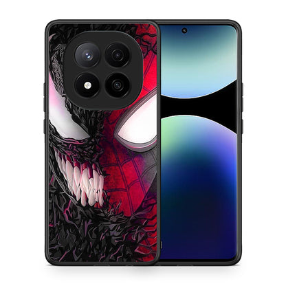 Θήκη Xiaomi Redmi Note 14 Pro Plus 5G SpiderVenom PopArt από τη Smartfits με σχέδιο στο πίσω μέρος και μαύρο περίβλημα | Xiaomi Redmi Note 14 Pro Plus 5G SpiderVenom PopArt case with colorful back and black bezels