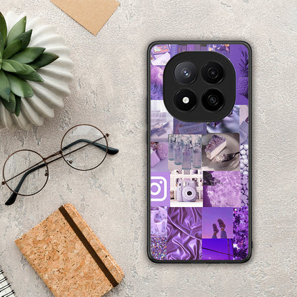 Purple Aesthetic Collage - Xiaomi Redmi Note 14 Pro Plus 5G θήκη