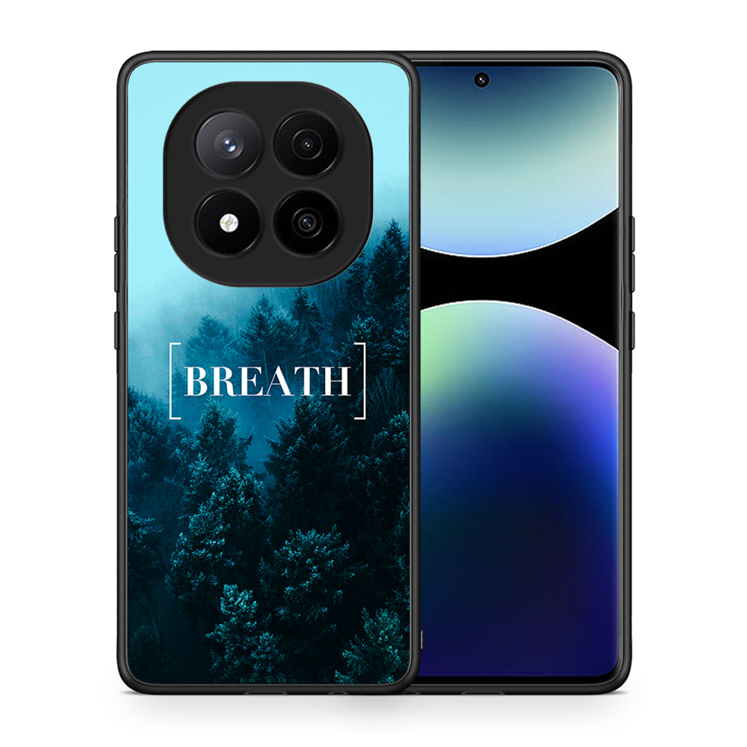 Θήκη Xiaomi Redmi Note 14 Pro Plus 5G Breath Quote από τη Smartfits με σχέδιο στο πίσω μέρος και μαύρο περίβλημα | Xiaomi Redmi Note 14 Pro Plus 5G Breath Quote case with colorful back and black bezels