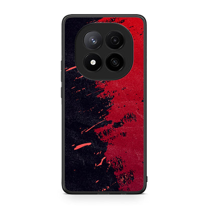 Xiaomi Redmi Note 14 Pro Plus 5G Red Paint Θήκη Αγίου Βαλεντίνου από τη Smartfits με σχέδιο στο πίσω μέρος και μαύρο περίβλημα | Smartphone case with colorful back and black bezels by Smartfits
