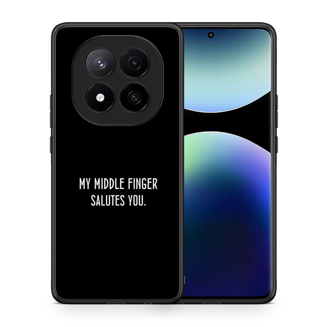 Θήκη Xiaomi Redmi Note 14 Pro Plus 5G Salute από τη Smartfits με σχέδιο στο πίσω μέρος και μαύρο περίβλημα | Xiaomi Redmi Note 14 Pro Plus 5G Salute case with colorful back and black bezels