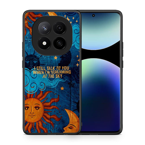 Θήκη Xiaomi Redmi Note 14 Pro Plus 5G Screaming Sky από τη Smartfits με σχέδιο στο πίσω μέρος και μαύρο περίβλημα | Xiaomi Redmi Note 14 Pro Plus 5G Screaming Sky case with colorful back and black bezels