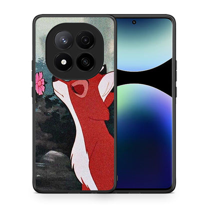 Θήκη Xiaomi Redmi Note 14 Pro Plus 5G Tod And Vixey Love 2 από τη Smartfits με σχέδιο στο πίσω μέρος και μαύρο περίβλημα | Xiaomi Redmi Note 14 Pro Plus 5G Tod And Vixey Love 2 case with colorful back and black bezels