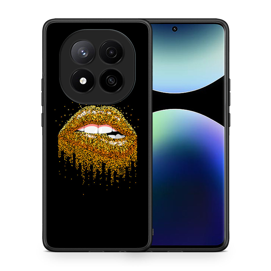 Θήκη Xiaomi Redmi Note 14 Pro Plus 5G Golden Valentine από τη Smartfits με σχέδιο στο πίσω μέρος και μαύρο περίβλημα | Xiaomi Redmi Note 14 Pro Plus 5G Golden Valentine case with colorful back and black bezels