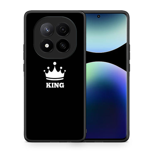 Θήκη Xiaomi Redmi Note 14 Pro Plus 5G King Valentine από τη Smartfits με σχέδιο στο πίσω μέρος και μαύρο περίβλημα | Xiaomi Redmi Note 14 Pro Plus 5G King Valentine case with colorful back and black bezels