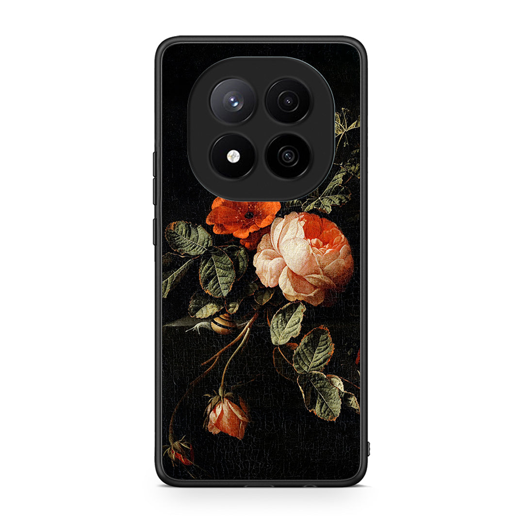 Xiaomi Redmi Note 14 Pro Plus 5G Vintage Roses θήκη από τη Smartfits με σχέδιο στο πίσω μέρος και μαύρο περίβλημα | Smartphone case with colorful back and black bezels by Smartfits
