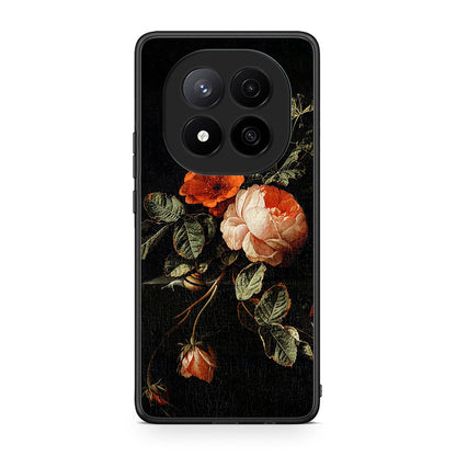 Xiaomi Redmi Note 14 Pro Plus 5G Vintage Roses θήκη από τη Smartfits με σχέδιο στο πίσω μέρος και μαύρο περίβλημα | Smartphone case with colorful back and black bezels by Smartfits