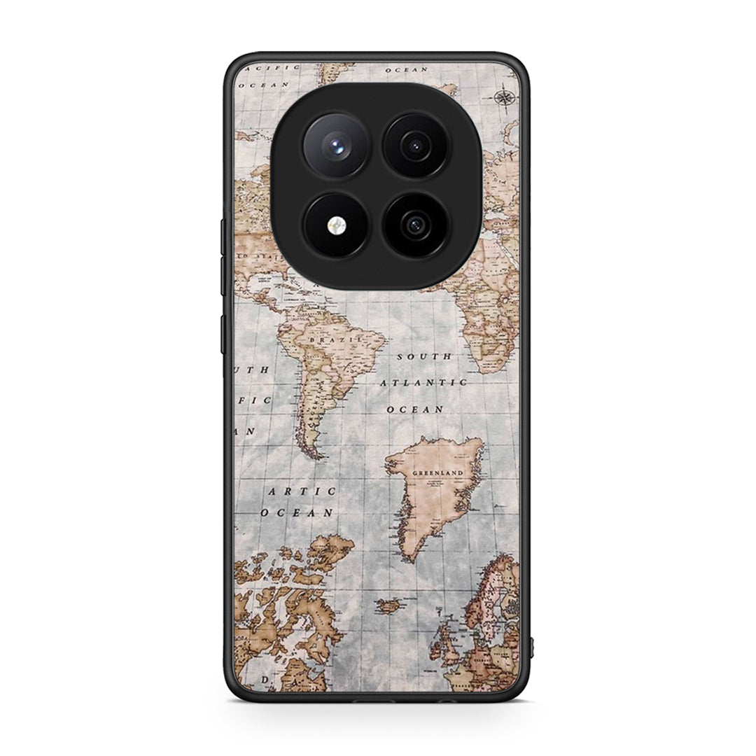 Xiaomi Redmi Note 14 Pro Plus 5G World Map Θήκη από τη Smartfits με σχέδιο στο πίσω μέρος και μαύρο περίβλημα | Smartphone case with colorful back and black bezels by Smartfits
