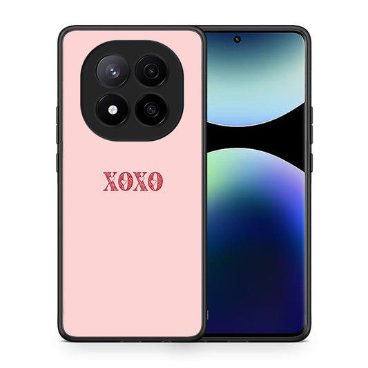 Θήκη Xiaomi Redmi Note 14 Pro Plus 5G XOXO Love από τη Smartfits με σχέδιο στο πίσω μέρος και μαύρο περίβλημα | Xiaomi Redmi Note 14 Pro Plus 5G XOXO Love case with colorful back and black bezels