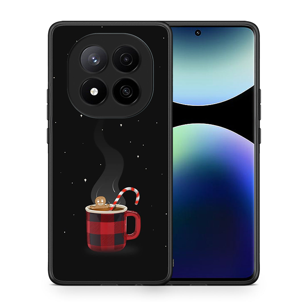 Θήκη Xiaomi Redmi Note 14 Pro Plus 5G Xmas Bathing από τη Smartfits με σχέδιο στο πίσω μέρος και μαύρο περίβλημα | Xiaomi Redmi Note 14 Pro Plus 5G Xmas Bathing case with colorful back and black bezels