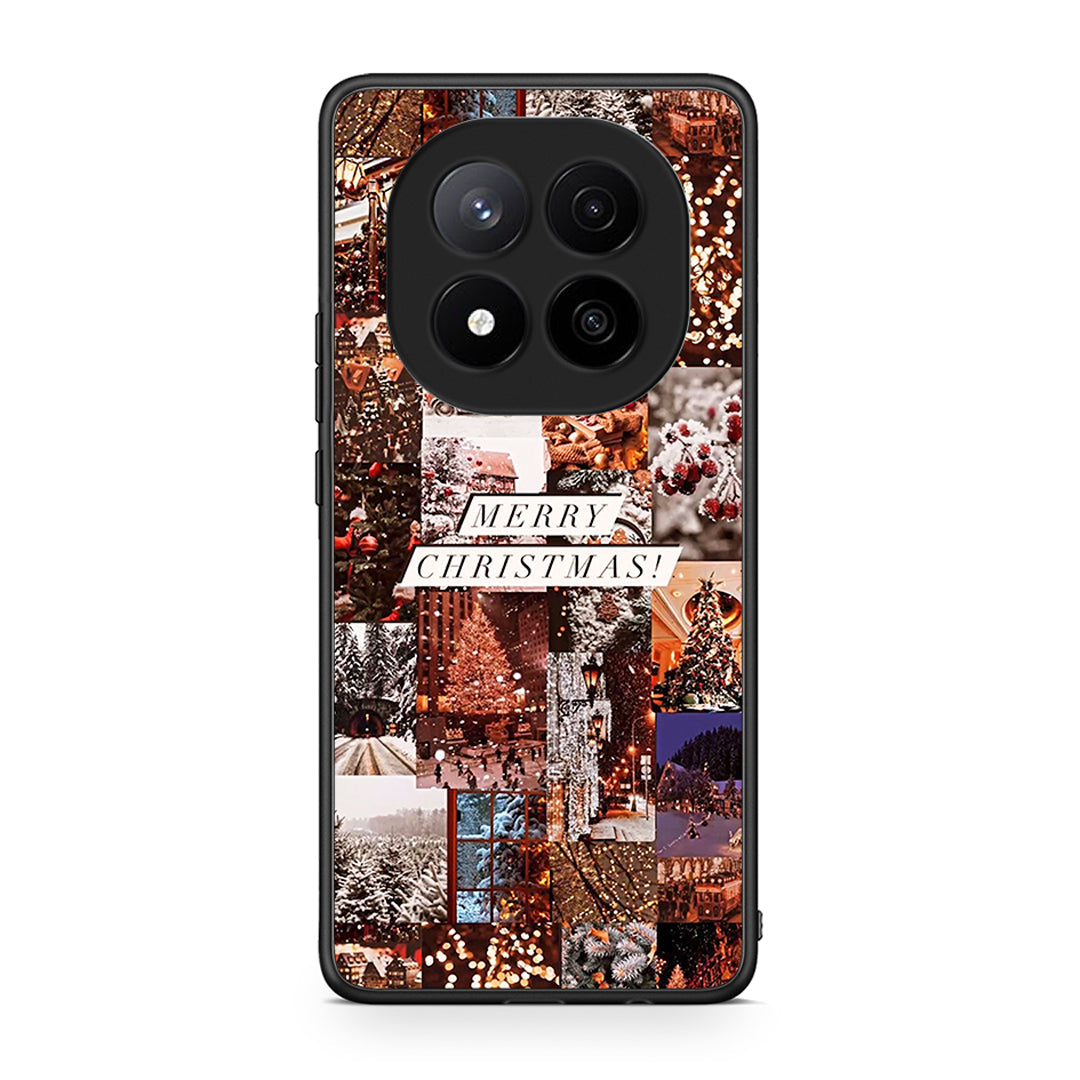 Xiaomi Redmi Note 14 Pro Plus 5G Xmas Collage θήκη από τη Smartfits με σχέδιο στο πίσω μέρος και μαύρο περίβλημα | Smartphone case with colorful back and black bezels by Smartfits