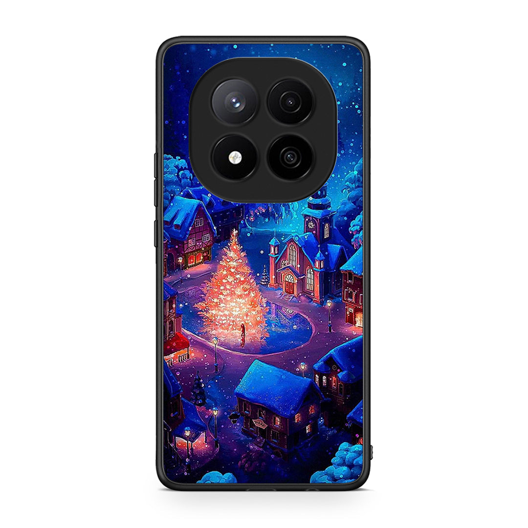 Xiaomi Redmi Note 14 Pro Plus 5G Xmas Village θήκη από τη Smartfits με σχέδιο στο πίσω μέρος και μαύρο περίβλημα | Smartphone case with colorful back and black bezels by Smartfits