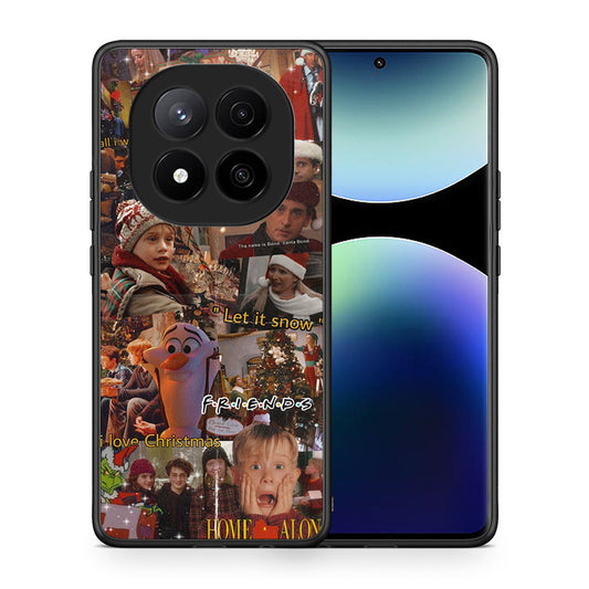 Θήκη Xiaomi Redmi Note 14 Pro Plus 5G Xmas Wishes από τη Smartfits με σχέδιο στο πίσω μέρος και μαύρο περίβλημα | Xiaomi Redmi Note 14 Pro Plus 5G Xmas Wishes case with colorful back and black bezels