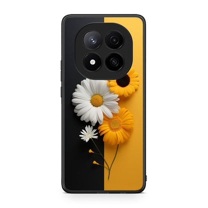 Xiaomi Redmi Note 14 Pro Plus 5G Yellow Daisies θήκη από τη Smartfits με σχέδιο στο πίσω μέρος και μαύρο περίβλημα | Smartphone case with colorful back and black bezels by Smartfits