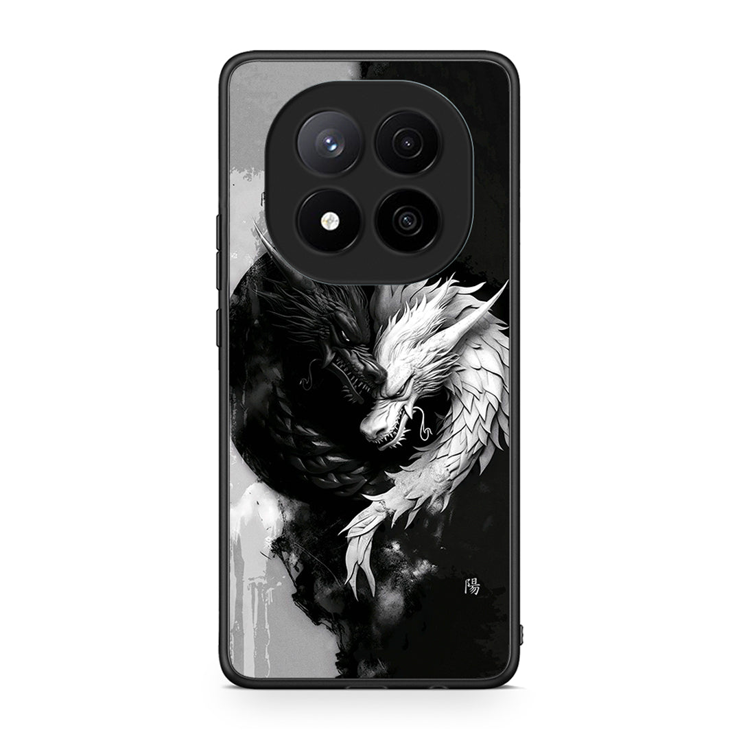 Xiaomi Redmi Note 14 Pro Plus 5G Yin Yang Θήκη από τη Smartfits με σχέδιο στο πίσω μέρος και μαύρο περίβλημα | Smartphone case with colorful back and black bezels by Smartfits