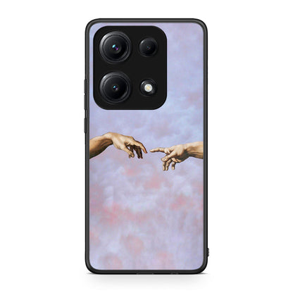 Xiaomi Redmi Note 14S Adam Hand θήκη από τη Smartfits με σχέδιο στο πίσω μέρος και μαύρο περίβλημα | Smartphone case with colorful back and black bezels by Smartfits