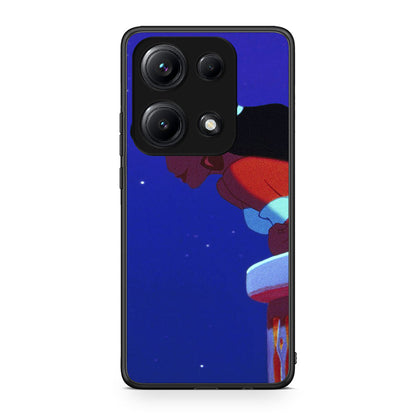 Xiaomi Redmi Note 14S Alladin And Jasmine Love 2 θήκη από τη Smartfits με σχέδιο στο πίσω μέρος και μαύρο περίβλημα | Smartphone case with colorful back and black bezels by Smartfits