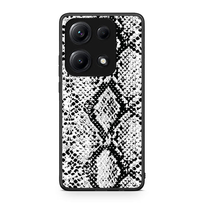 24 - Xiaomi Redmi Note 14S White Snake Animal case, cover, bumper