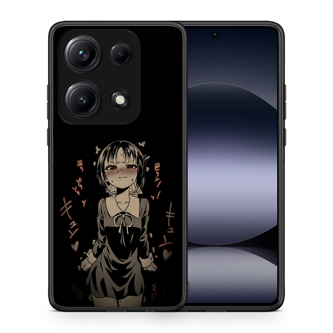 Θήκη Xiaomi Redmi Note 14S Anime Girl από τη Smartfits με σχέδιο στο πίσω μέρος και μαύρο περίβλημα | Xiaomi Redmi Note 14S Anime Girl case with colorful back and black bezels