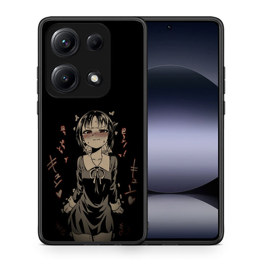 Θήκη Xiaomi Redmi Note 14S Anime Girl από τη Smartfits με σχέδιο στο πίσω μέρος και μαύρο περίβλημα | Xiaomi Redmi Note 14S Anime Girl case with colorful back and black bezels