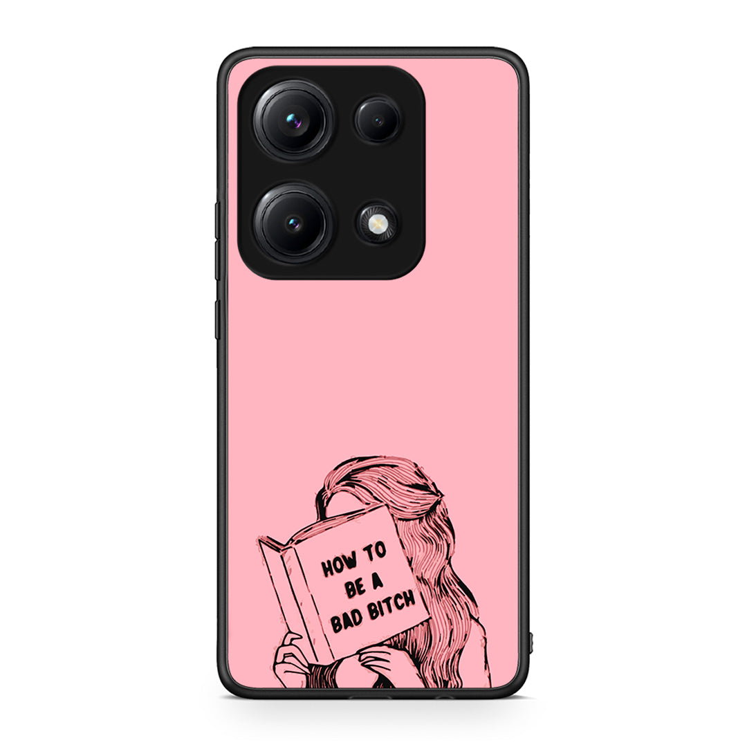 Xiaomi Redmi Note 14S Bad Bitch θήκη από τη Smartfits με σχέδιο στο πίσω μέρος και μαύρο περίβλημα | Smartphone case with colorful back and black bezels by Smartfits