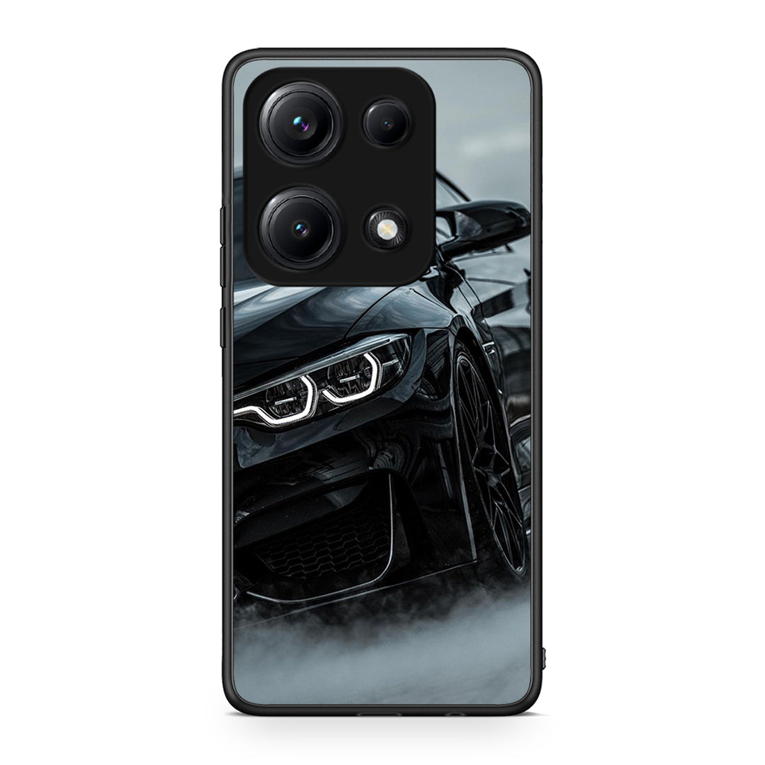 Xiaomi Redmi Note 14S Black BMW θήκη από τη Smartfits με σχέδιο στο πίσω μέρος και μαύρο περίβλημα | Smartphone case with colorful back and black bezels by Smartfits