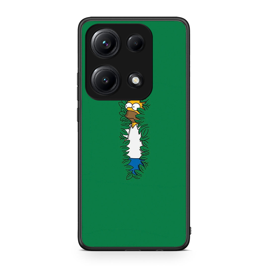 Xiaomi Redmi Note 14S Bush Man Θήκη Αγίου Βαλεντίνου από τη Smartfits με σχέδιο στο πίσω μέρος και μαύρο περίβλημα | Smartphone case with colorful back and black bezels by Smartfits