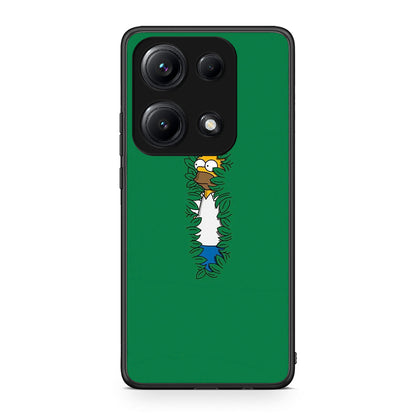 Xiaomi Redmi Note 14S Bush Man Θήκη Αγίου Βαλεντίνου από τη Smartfits με σχέδιο στο πίσω μέρος και μαύρο περίβλημα | Smartphone case with colorful back and black bezels by Smartfits