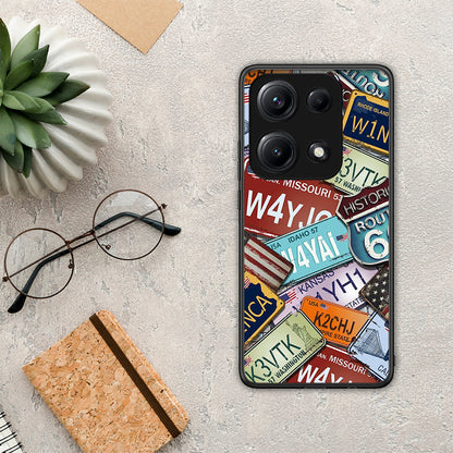 Car Plates - Xiaomi Redmi Note 14S θήκη