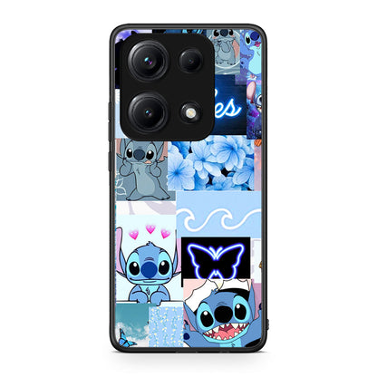 Xiaomi Redmi Note 14S Collage Good Vibes Θήκη Αγίου Βαλεντίνου από τη Smartfits με σχέδιο στο πίσω μέρος και μαύρο περίβλημα | Smartphone case with colorful back and black bezels by Smartfits