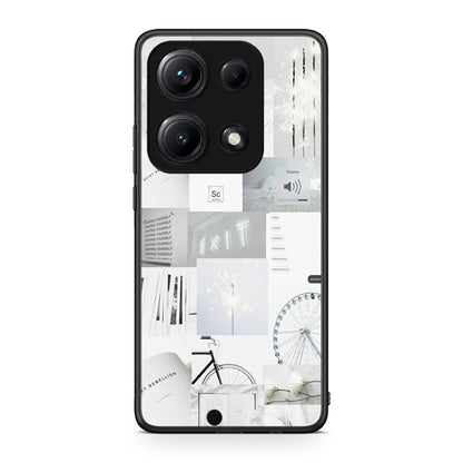 Xiaomi Redmi Note 14S Collage Make Me Wonder Θήκη Αγίου Βαλεντίνου από τη Smartfits με σχέδιο στο πίσω μέρος και μαύρο περίβλημα | Smartphone case with colorful back and black bezels by Smartfits