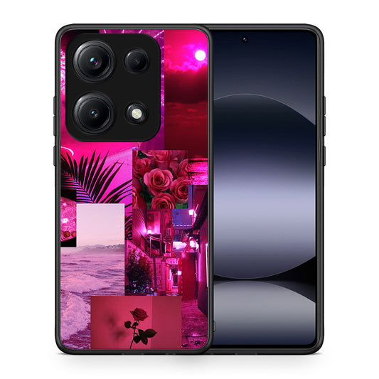 Collage Red Roses - Xiaomi Redmi Note 14S θήκη