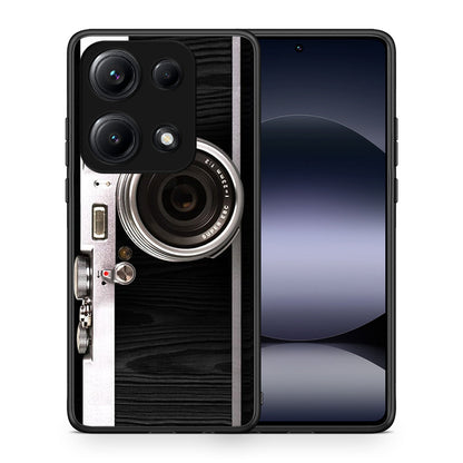 Θήκη Xiaomi Redmi Note 14S Emily In Paris από τη Smartfits με σχέδιο στο πίσω μέρος και μαύρο περίβλημα | Xiaomi Redmi Note 14S Emily In Paris case with colorful back and black bezels