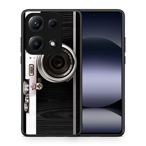 Θήκη Xiaomi Redmi Note 14S Emily In Paris από τη Smartfits με σχέδιο στο πίσω μέρος και μαύρο περίβλημα | Xiaomi Redmi Note 14S Emily In Paris case with colorful back and black bezels