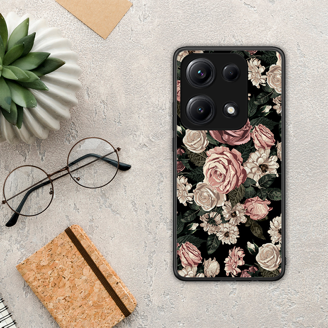 Flower Wild Roses - Xiaomi Redmi Note 14S θήκη