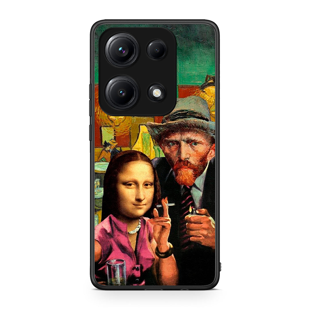 Xiaomi Redmi Note 14S Funny Art θήκη από τη Smartfits με σχέδιο στο πίσω μέρος και μαύρο περίβλημα | Smartphone case with colorful back and black bezels by Smartfits