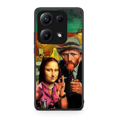 Xiaomi Redmi Note 14S Funny Art θήκη από τη Smartfits με σχέδιο στο πίσω μέρος και μαύρο περίβλημα | Smartphone case with colorful back and black bezels by Smartfits