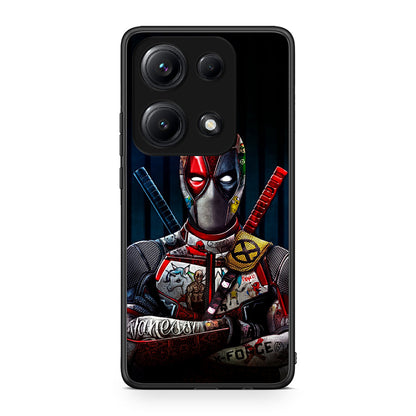 Xiaomi Redmi Note 14S Funny Guy θήκη από τη Smartfits με σχέδιο στο πίσω μέρος και μαύρο περίβλημα | Smartphone case with colorful back and black bezels by Smartfits
