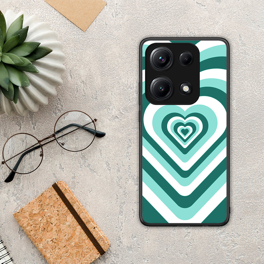 Green Hearts - Xiaomi Redmi Note 14S θήκη