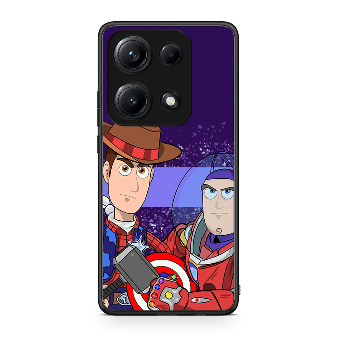 Xiaomi Redmi Note 14S Infinity Story θήκη από τη Smartfits με σχέδιο στο πίσω μέρος και μαύρο περίβλημα | Smartphone case with colorful back and black bezels by Smartfits