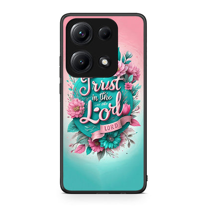 Xiaomi Redmi Note 14S Lord Trust θήκη από τη Smartfits με σχέδιο στο πίσω μέρος και μαύρο περίβλημα | Smartphone case with colorful back and black bezels by Smartfits