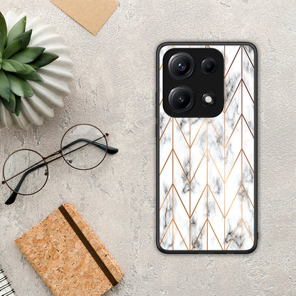 Marble Gold Geometric - Xiaomi Redmi Note 14S θήκη