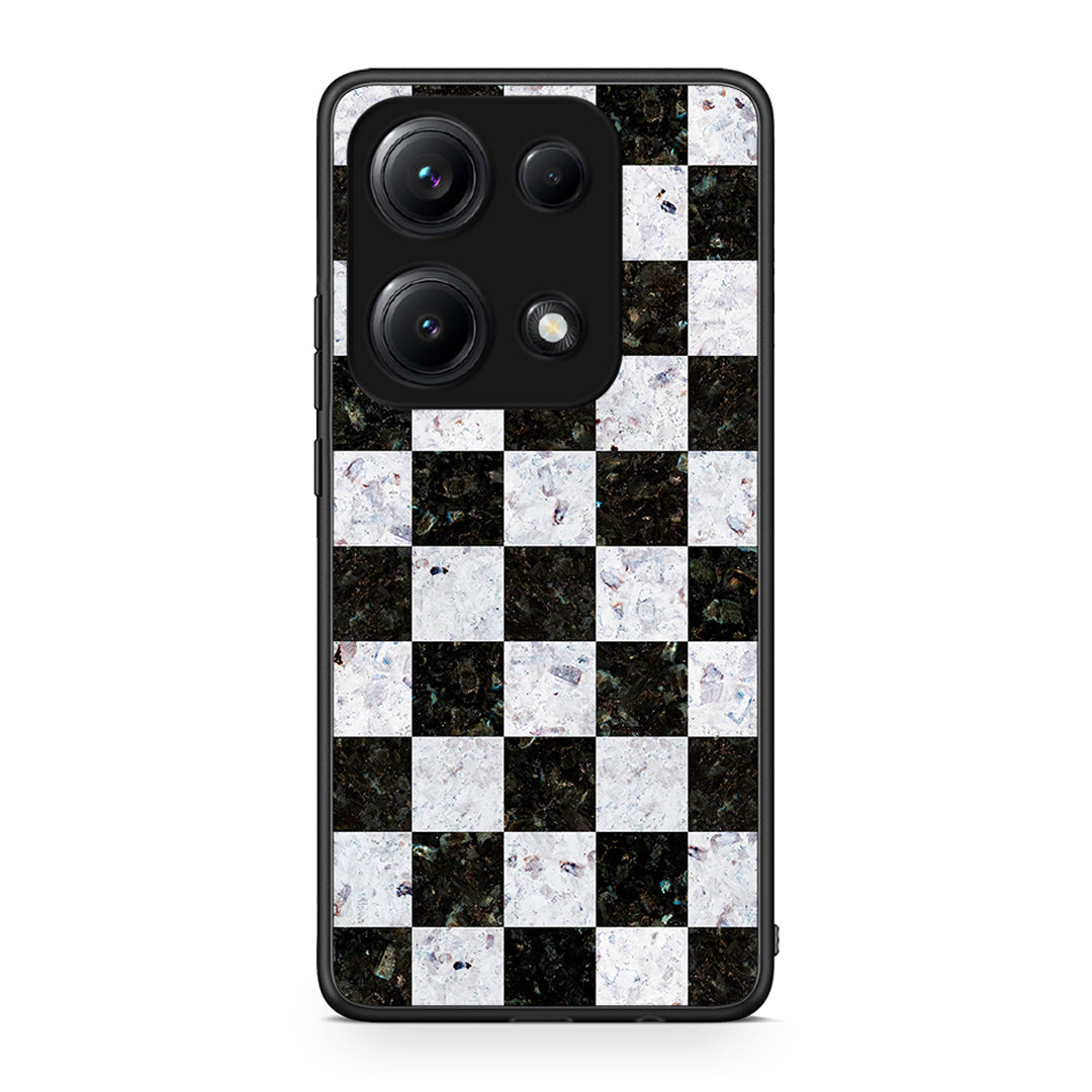 4 - Xiaomi Redmi Note 14S Square Geometric Marble case, cover, bumper