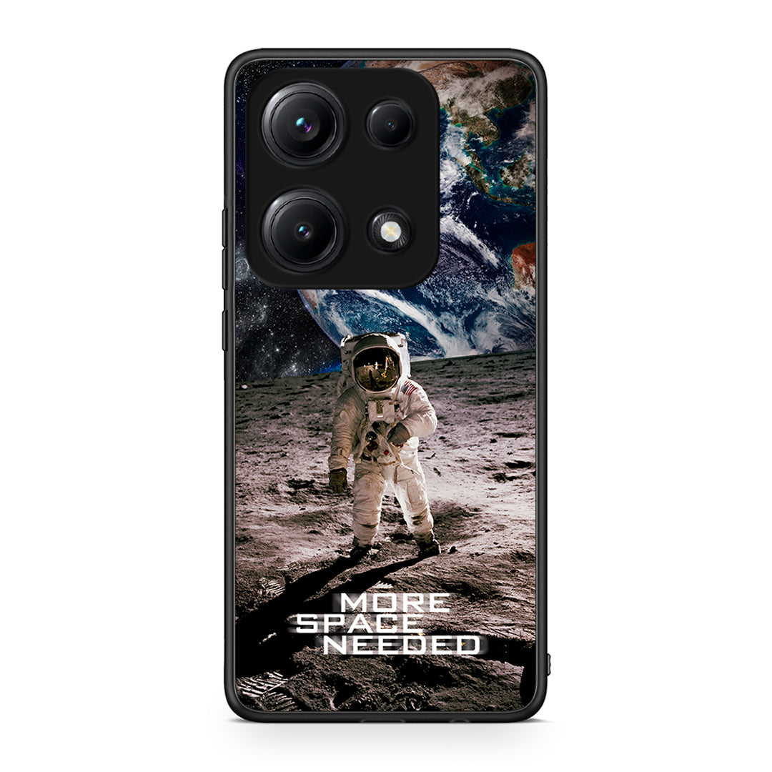 Xiaomi Redmi Note 14S More Space θήκη από τη Smartfits με σχέδιο στο πίσω μέρος και μαύρο περίβλημα | Smartphone case with colorful back and black bezels by Smartfits