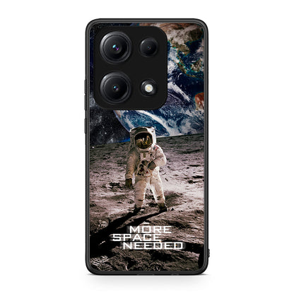 Xiaomi Redmi Note 14S More Space θήκη από τη Smartfits με σχέδιο στο πίσω μέρος και μαύρο περίβλημα | Smartphone case with colorful back and black bezels by Smartfits