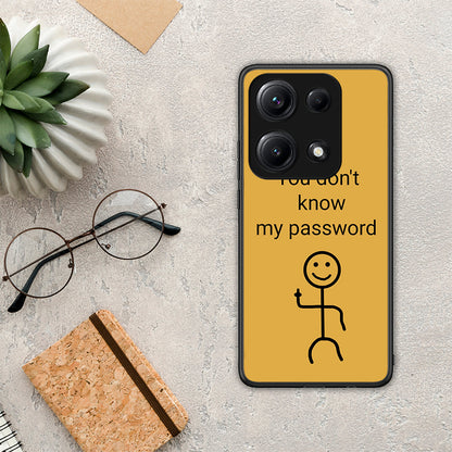My Password - Xiaomi Redmi Note 14S θήκη