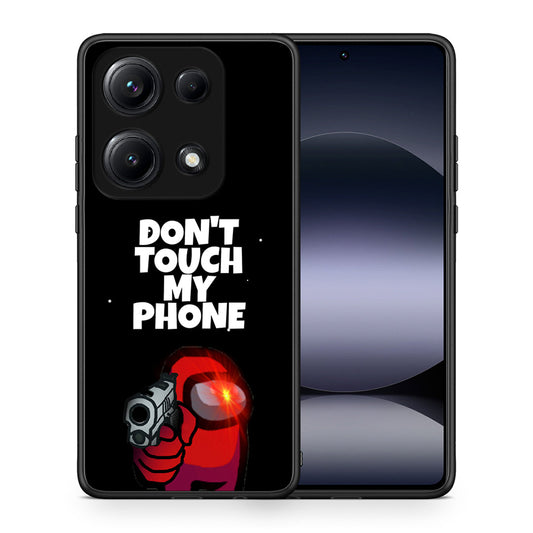 Θήκη Xiaomi Redmi Note 14S My Phone από τη Smartfits με σχέδιο στο πίσω μέρος και μαύρο περίβλημα | Xiaomi Redmi Note 14S My Phone case with colorful back and black bezels