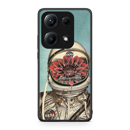 Xiaomi Redmi Note 14S Nasa Bloom θήκη από τη Smartfits με σχέδιο στο πίσω μέρος και μαύρο περίβλημα | Smartphone case with colorful back and black bezels by Smartfits