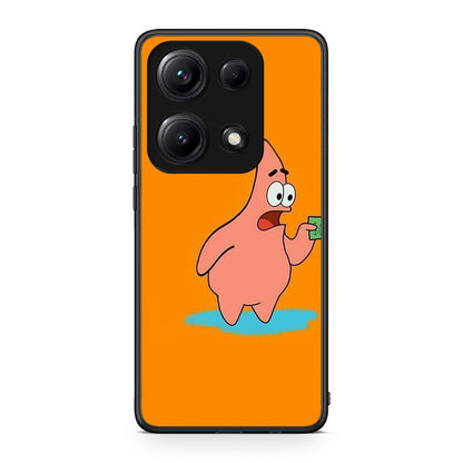 Xiaomi Redmi Note 14S No Money 1 Θήκη Αγίου Βαλεντίνου από τη Smartfits με σχέδιο στο πίσω μέρος και μαύρο περίβλημα | Smartphone case with colorful back and black bezels by Smartfits